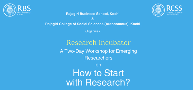 A Two-Day Workshop for Emerging Researchers On How to Start with Research?