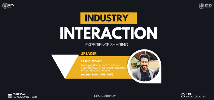 Industry Interaction and Experience sharing 