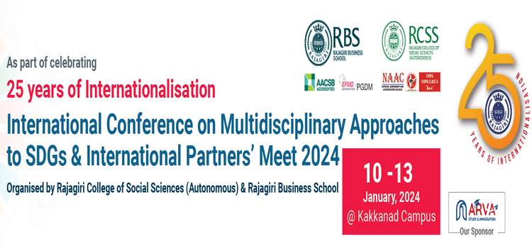 International Conference on Multidisciplinary approaches to SDGs & International Partners Meet 2024
